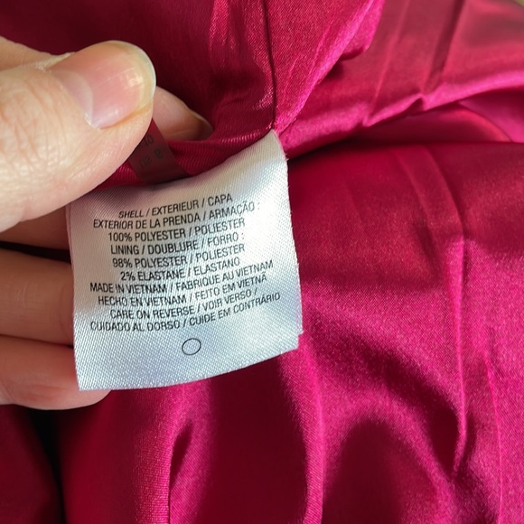 Tahari fuschia dres - Picture 9 of 10